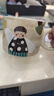 川島屋（KAWASIMAYA）川島屋可愛馬克杯帶蓋陶瓷水杯子女生日禮物閨蜜伴手禮家用咖啡杯 復(fù)古馬克杯420ml(kk男孩) 曬單實拍圖