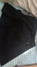 百圖betu女裝秋冬新款半身裙撞色線設計百搭短裙裙子女2410T73 黑色 L 曬單實拍圖