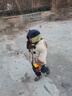 kocotreekk樹兒童帽子圍巾一體加厚防風男女童毛絨套頭帽圍脖護頸冬季 曬單實拍圖