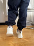 海瀾之家鞋子男鞋春季透氣板鞋新款高端小白鞋防滑百搭休閑鞋平底增高鞋男 白色 43 曬單實(shí)拍圖