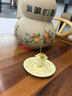 萌物傳奇三星堆國(guó)潮文創(chuàng)香插神秘蜀韻桌面線香插擺件家用室內(nèi)書房線香插座 神秘屬韻(象牙果色） 曬單實(shí)拍圖