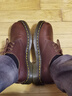 馬丁博士（Dr.Martens）1461 Ambassador英倫男女早春舒適軟皮女單鞋 紅棕色 39 曬單實(shí)拍圖