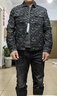 利郎純棉提花牛仔夾克男外套24秋季男士上衣 牛仔黑 170/88A  曬單實(shí)拍圖