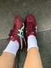 Onitsuka Tiger鬼塚虎新款經(jīng)典休閑鞋女 男女款運動休閑鞋MEXICO 66? 1183C102 深紅色/藍色 39 曬單實拍圖