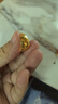 中鑫珠寶法式黃金耳環(huán)女足金999.9光面奶奶耳環(huán)金耳圈金首飾送長輩禮物 【現(xiàn)貨】3.64g 曬單實(shí)拍圖
