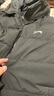 貴人鳥棉服男冬季連帽棉衣男士面包服棉襖子保暖厚外套男 黑色 2XL  曬單實拍圖
