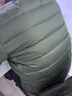伯希和（Pelliot）戶(hù)外輕薄羽絨服男女冬800蓬鵝絨保暖外套沖鋒衣內膽11340821綠L 曬單實(shí)拍圖