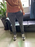 雅鹿牛仔褲男秋冬季男裝寬松直筒商務(wù)長(cháng)褲彈力休閑長(cháng)褲加絨加厚褲子 386灰色 31 曬單實(shí)拍圖