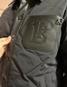 太平鳥(niǎo)男裝 輕薄羽絨服男24冬季PU皮拼接襯衫式保暖防寒外套 黑色第二批 XL 曬單實(shí)拍圖