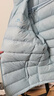拓路者加厚羽絨服內(nèi)膽女戶外立領(lǐng)防風(fēng)鴨絨服外套女款短款防寒情侶款開(kāi)衫 加厚款冰川藍(lán)-男款 2XL 曬單實(shí)拍圖