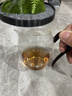 金福象高端玻璃公道杯茶漏耐熱加厚分茶器茶海茶杯功夫茶具配件 【紅金】精工磨口 曬單實(shí)拍圖