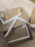 BOLLEYA 烤漆三角支架L型90度置物架墻上支撐隔板托架層板托加厚6mm 烤漆白250mm X120mm 曬單實(shí)拍圖