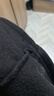 迪卡儂（DECATHLON）護頸圍脖戶外保暖秋加厚抓絨套頭脖套WEDZE2 成人黑色 曬單實拍圖