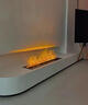 柿間 3D霧化壁爐嵌入式仿真火焰加濕器家用電子壁爐裝飾定制智能加水 1.0米【201】語音控制7色火焰 曬單實拍圖