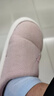 俞兆林棉拖鞋男女居家用室內(nèi)條紋保暖毛絨棉鞋 YR088 曬單實(shí)拍圖