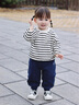 迷你巴拉巴拉男童女童2025秋嬰童寶寶入園運(yùn)動長褲【蹦蹦褲】 【不易變形】牛仔藍(lán) 80 曬單實拍圖