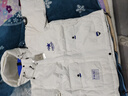 啄木鳥石墨烯蓄熱羽絨服男短款冬季外套加厚2024新款男士青少年防寒衣服 005白色（石墨烯蓄熱/90白鴨絨) 2XL (約155~175斤可穿) 曬單實拍圖