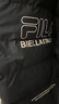 斐樂(lè )（FILA） 官方羽絨服情侶款冬季休閑運動(dòng)連帽長(cháng)袖印花保暖外套男女裝上衣 正黑色-BK 2XL 185/104A 曬單實(shí)拍圖