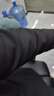 簡蜓夾棉黑色小西裝外套女冬季加厚新款保暖氣質職業(yè)裝套裝西服正裝秋 夾棉-單件黑色西裝 XL （建議：110-120斤） 曬單實拍圖