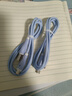 昊微120W快充安卓數據線(xiàn)6A閃充MicroUSB老式加粗長(cháng)帶燈手機充電線(xiàn)器套裝車(chē)載適用華為OPPO榮耀小米vivo 夢(mèng)幻藍【micro階梯口】6A快充加粗線(xiàn)|兩條裝 1米 曬單實(shí)拍圖