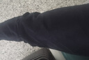 羅蒙冬季燈芯絨男褲修身直筒加絨加厚保暖條絨褲男士彈力休閑長褲子 口袋深藍(lán)【不加絨】 31 曬單實拍圖