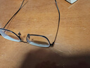 VGO近視眼鏡防藍光防輻射男女配鏡鈦架可配度數S001黑色 1.67開(kāi)學(xué) 曬單實(shí)拍圖