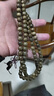 仙知古作金絲楠陰沉木手鏈0.8X108顆0.6X108顆佛珠文玩手串項鏈掛件 0.8X108顆 曬單實(shí)拍圖