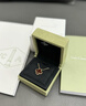 梵克雅寶（Van Cleef & Arpels）項(xiàng)鏈四葉草18K紅玉髓幸運(yùn)星小紅花項(xiàng)鏈送女友節(jié)七夕送禮 中號 紅玉髓 VCARD38500 15mm 曬單實(shí)拍圖