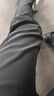 杉杉【加絨加厚】彈力休閑褲男士秋冬季直筒工裝褲子商務(wù)修身西裝褲 曬單實(shí)拍圖