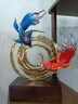 班德拉斯銅彩新年擺件年年有魚(yú)擺件招財客廳擺件搬家喬遷禮物公司開(kāi)業(yè)禮物 黃銅 連連有魚(yú) 曬單實(shí)拍圖