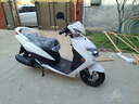 YAMAHA雅馬哈摩托車踏板車豪華款賽鷹DX125小綿羊液晶全新整車國四電噴 賽鷹DX豪華版/前碟后鼓/曜石黑 曬單實拍圖