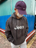 吉普（JEEP）男士衛(wèi)衣2025秋季款寬松舒適上衣套頭連帽衛(wèi)衣休閑運(yùn)動(dòng)上衣男裝 曬單實(shí)拍圖