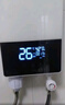 新飛（Frestec）即熱式電熱水器家用理發(fā)店恒溫速熱小洗澡淋浴廚房衛(wèi)生間小型 6050W 【K3-60A黑白3鍵不銹鋼線盒款】 曬單實拍圖