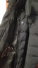 坦博爾鵝絨服女中長(cháng)款連帽收腰加厚保暖黑金羽絨服550790D 能量黑 170  曬單實(shí)拍圖
