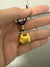 周大生黃金吊墜女足金項(xiàng)鏈掛墜小胖福金祝福手飾七夕情人節(jié)禮物送女友 足金小胖福吊墜-【不含鏈】 6.83g 曬單實(shí)拍圖