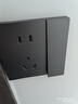 飛利浦（PHILIPS）開關(guān)插座面板啞光86型斜5五孔超薄插座家用暗裝電工電料S40插座 大間距斜五孔插座(10A)10只 曬單實(shí)拍圖