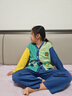 汪汪隊(duì)立大功兒童家居服套裝春秋長(zhǎng)袖款男女童純棉開(kāi)衫睡衣夏季空調(diào)服 藏青130 曬單實(shí)拍圖
