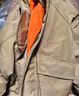 馬登工裝 復(fù)古飛行員夾克加厚保暖棉服口袋外套棉服男冬季 卡其色 M 曬單實拍圖