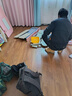 坐得正 兒童學(xué)習桌兒童桌椅套裝可升降中小學(xué)生學(xué)習桌椅寫(xiě)字桌實(shí)木書(shū)桌 1m桌帶陪讀柜+鯨魚(yú)三背椅粉 曬單實(shí)拍圖