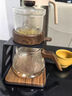 介屋玻璃茶壺茶水分離懶人茶具整套泡茶壺茶杯公道杯自動(dòng)泡茶神器家用 煙灰-霧紋自動(dòng)泡茶器 150ml 曬單實(shí)拍圖