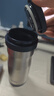 膳魔師（THERMOS）保溫杯泡茶杯水杯自帶原裝杯套不銹鋼杯子帶茶漏JML 330ml JML-371藍(lán)色 曬單實拍圖