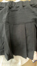 英氏（YEEHOO）女童套裝兒童棒球服裙子兩件裝中大童裝休閑學(xué)院風(fēng)秋裝 黑色 150 曬單實(shí)拍圖