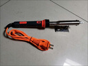 京蔻迪燙碼電動刮煙碼小型去煙草香煙碼電烙鐵家用磨燙碼筆工具 燙煙碼40W扁頭帶燈電烙鐵 曬單實拍圖