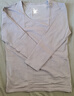 無(wú)印良品（MUJI） 女式 棉厚款 U領(lǐng) 八分袖T恤 FCD76C3A 粉紅色 M 160/84A 曬單實(shí)拍圖