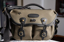 白金漢（Billingham）Hadley Small Pro攝影包單反單肩斜跨包適用索尼a7m4/富士X100VI 哈蘇X2D相機包英國原裝進(jìn)口 灰綠色尼龍/黑色皮革505048-01 曬單實(shí)拍圖