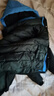 雪中飛【一衣三穿】兒童羽絨服三合一男童沖鋒衣女童拼接外套冬季加厚 藍色 160 曬單實拍圖
