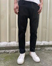 真維斯（JEANSWEST）牛仔褲男士2025夏季百搭直筒修身小腳彈力錐形九分褲子男秋款 2110-7H黑色 32 碼 曬單實(shí)拍圖