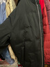 卡賓男裝90白鴨絨羽絨服23秋冬無線絎縫保暖外套 煤黑色 XXL 曬單實拍圖