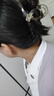 紀(jì)思梵方鉆發(fā)夾頭飾女高檔發(fā)卡2025款大號(hào)鯊魚(yú)夾夾子抓夾七夕情人節(jié)禮物 方鉆高端發(fā)夾（禮盒裝） 曬單實(shí)拍圖