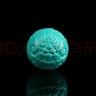 唯誠(chéng)高瓷優(yōu)化綠松石配珠黃財(cái)神雕刻珠子散珠金剛菩提配飾單珠文玩手串 15mm財(cái)神一顆 曬單實(shí)拍圖